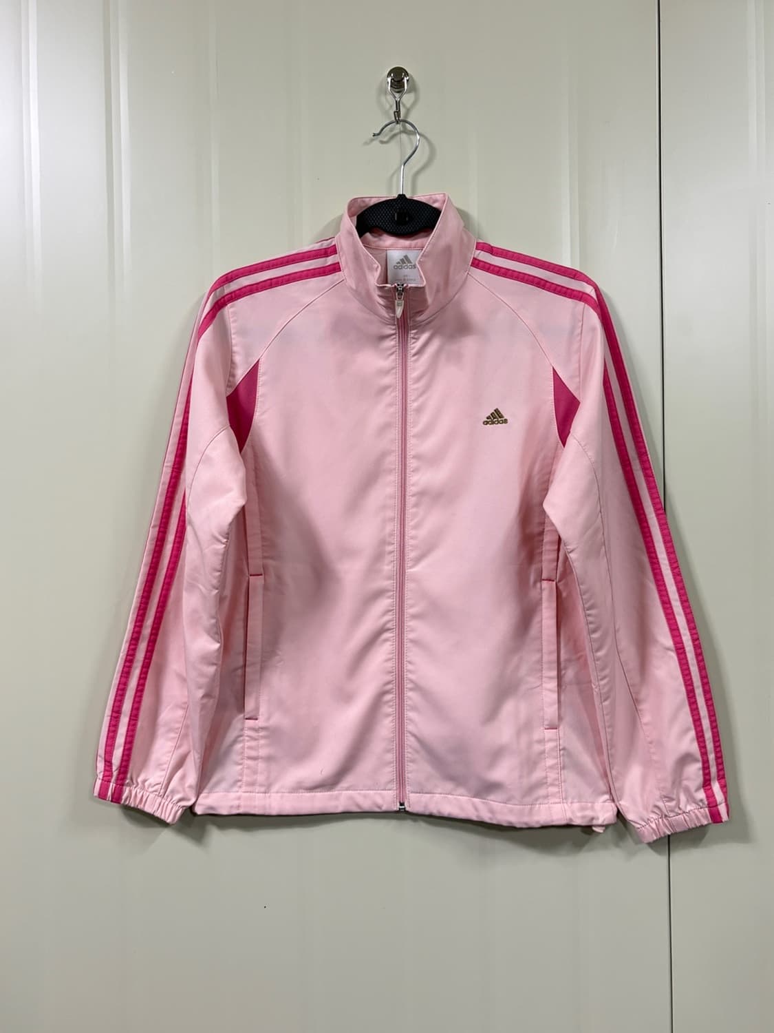 아디다스(Adidas) 핑크 바람막이 상품이미지1