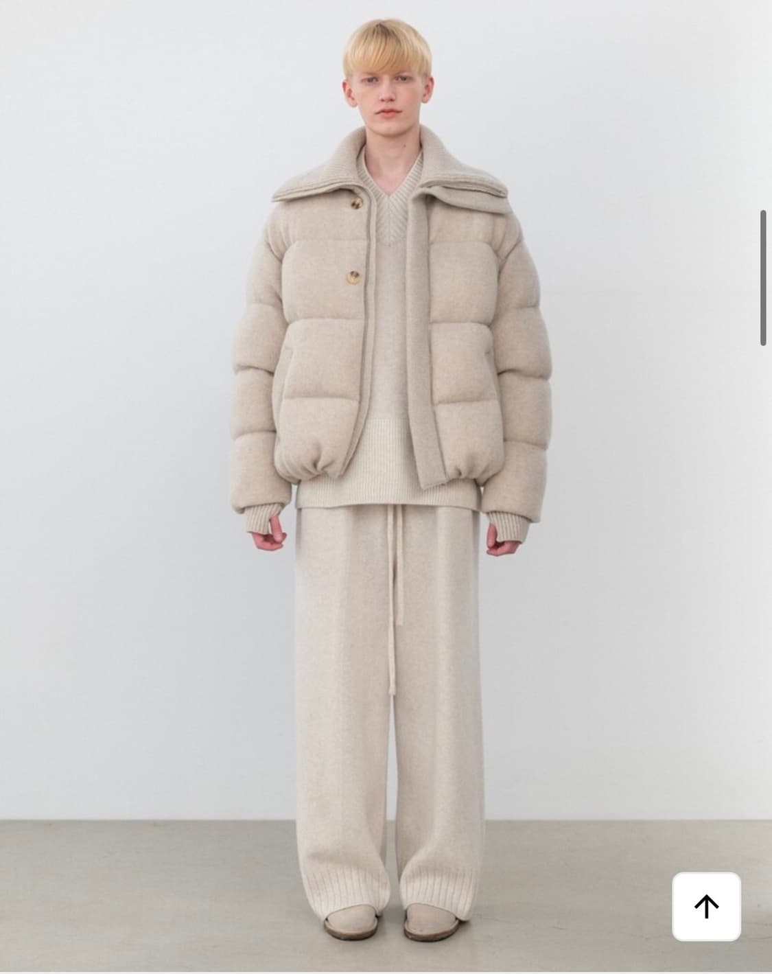 우마뭉 2022시즌 니트패딩 L 상품이미지1