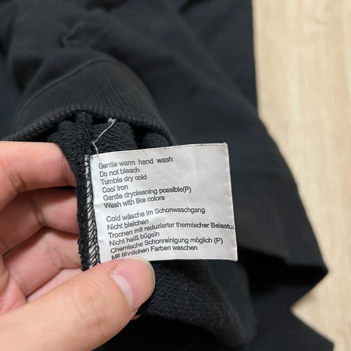 베테제 빅로고 후드티 L/100 상품이미지5