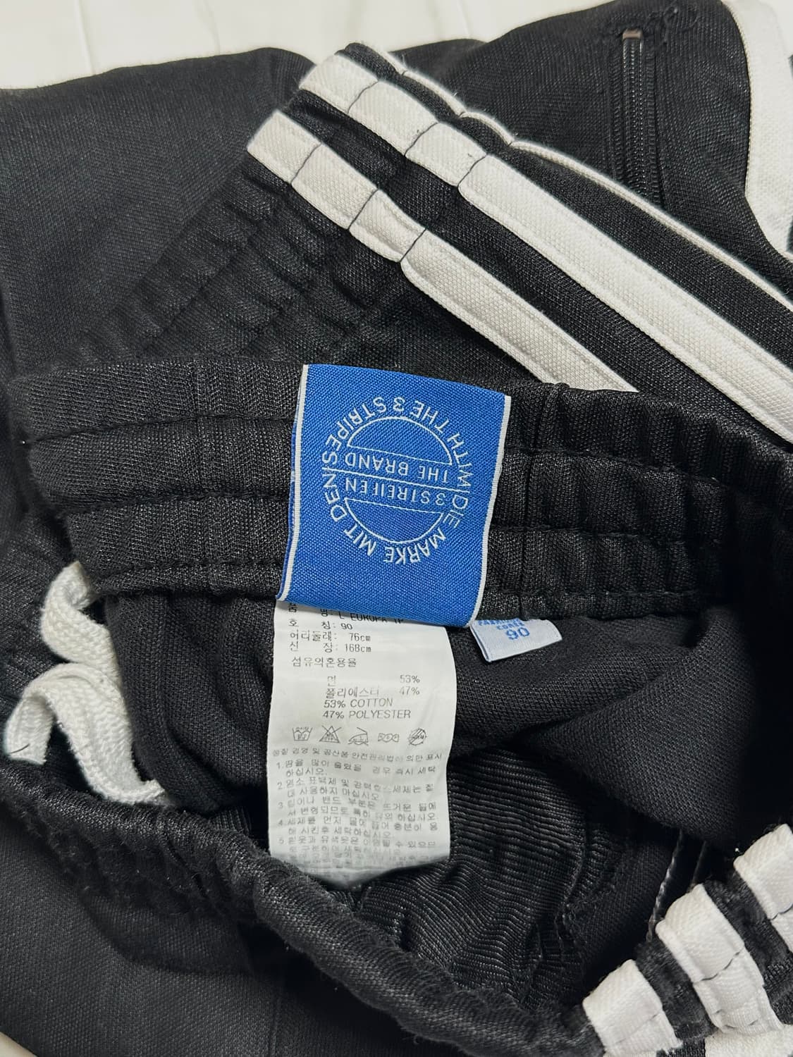 아디다스 유로파 팬츠 블랙 90 상품이미지3