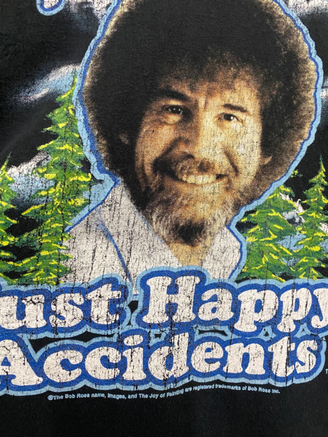 VTG bob ross t-shirts 밥아저씨 티셔츠 상품이미지5