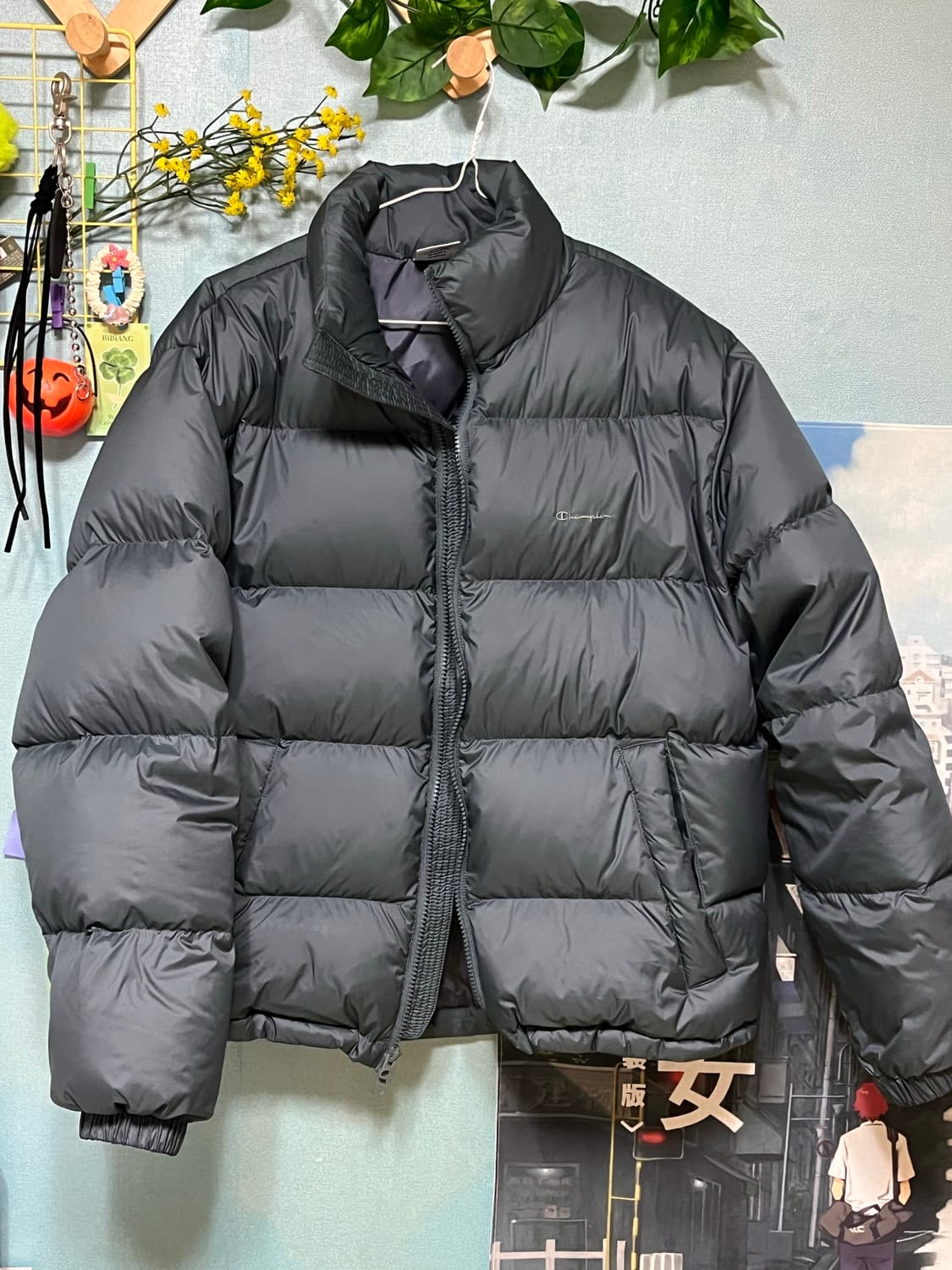 챔피온 푸퍼 다운 재킷 미드나잇 블루 xs 상품이미지3