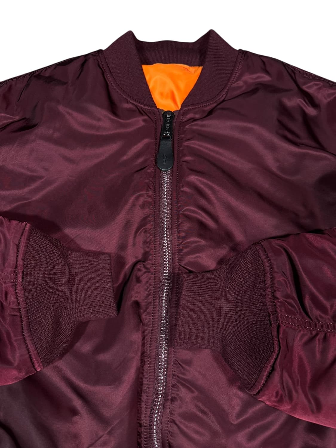 Alpha industries 알파인더스트리 마룬 버건디 항공점퍼 상품이미지2