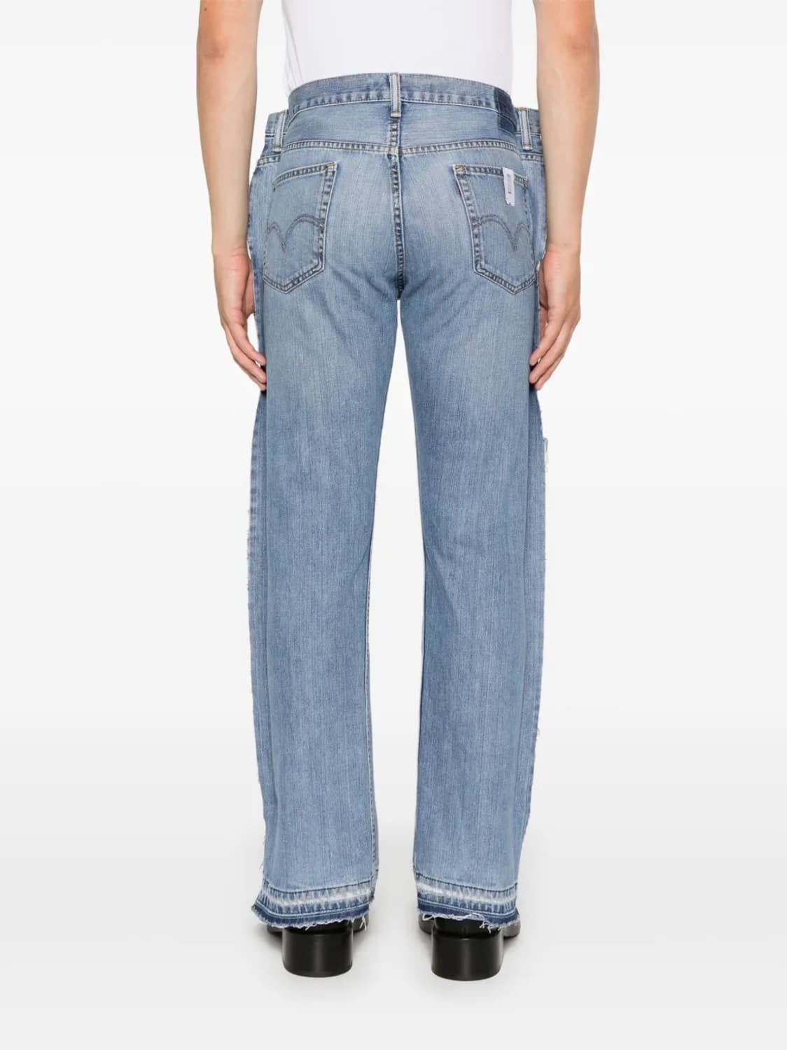 프로토타입 아웃라인 로우 컷 데님 상품이미지7