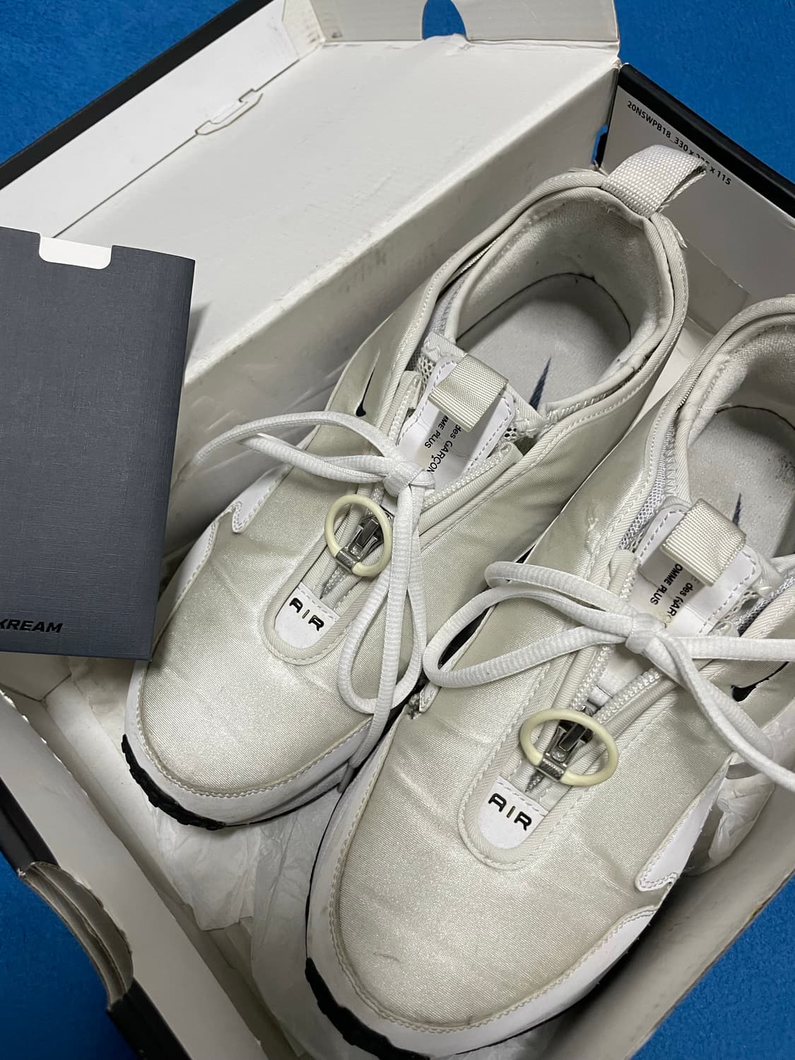 나이키 꼼데가르송 옴므 에어맥스 선더 SP 화이트 상품이미지2