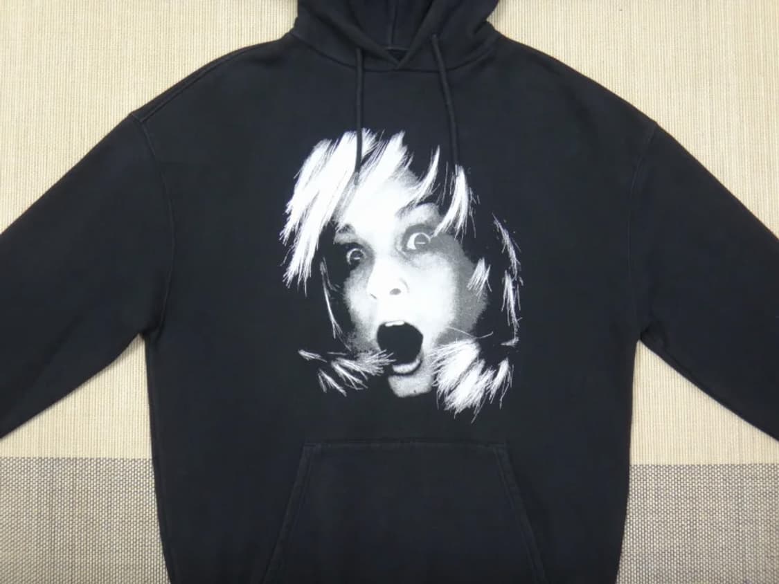 (M-XL) 오프화이트 기모안감 스크리밍걸 후디 정품 상품이미지4