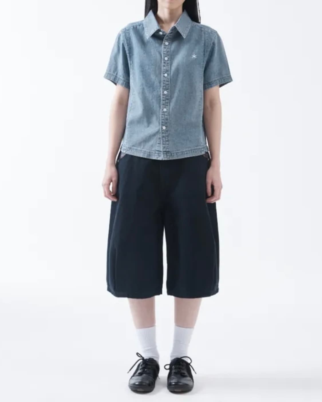 TCM check pocket half pants_L사이즈, 네이비 상품이미지3