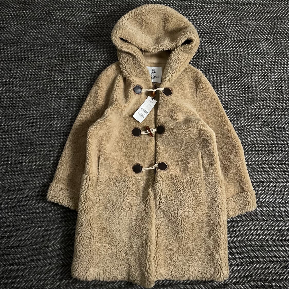 빈티지 우먼스 쉐르파 더플 코트y 3019 상품이미지2