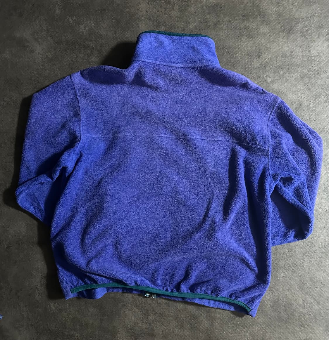 플리스 풀집업 자켓 퍼플 상품이미지6