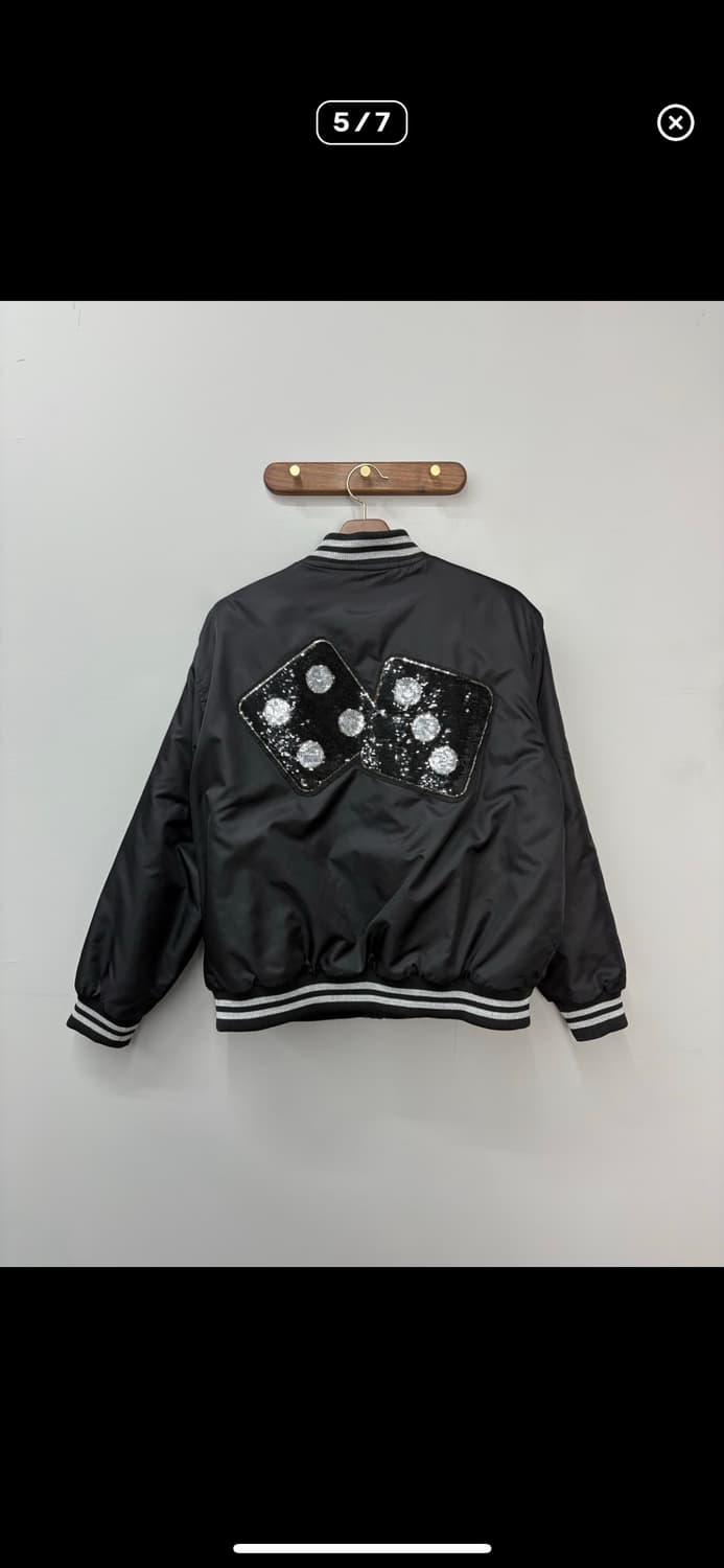 스투시 시퀸사틴 다이스 자켓 H915 상품이미지6