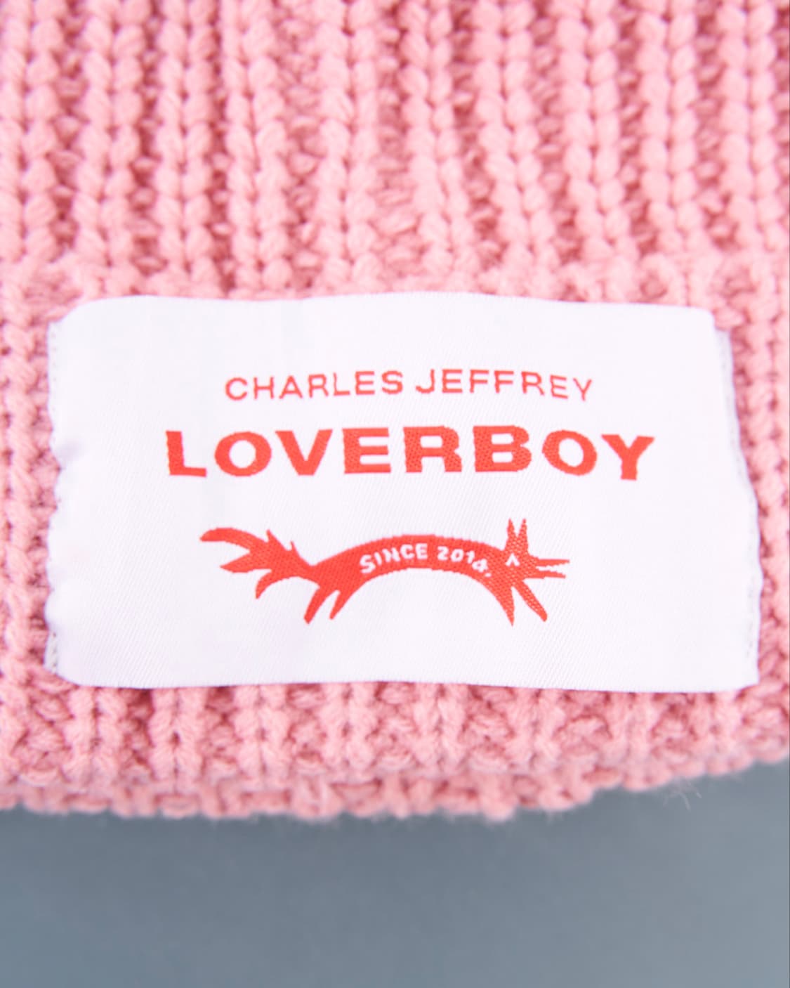 Charles Jeffrey LOVERBOY 청키 이어 핑크 비니 상품이미지5