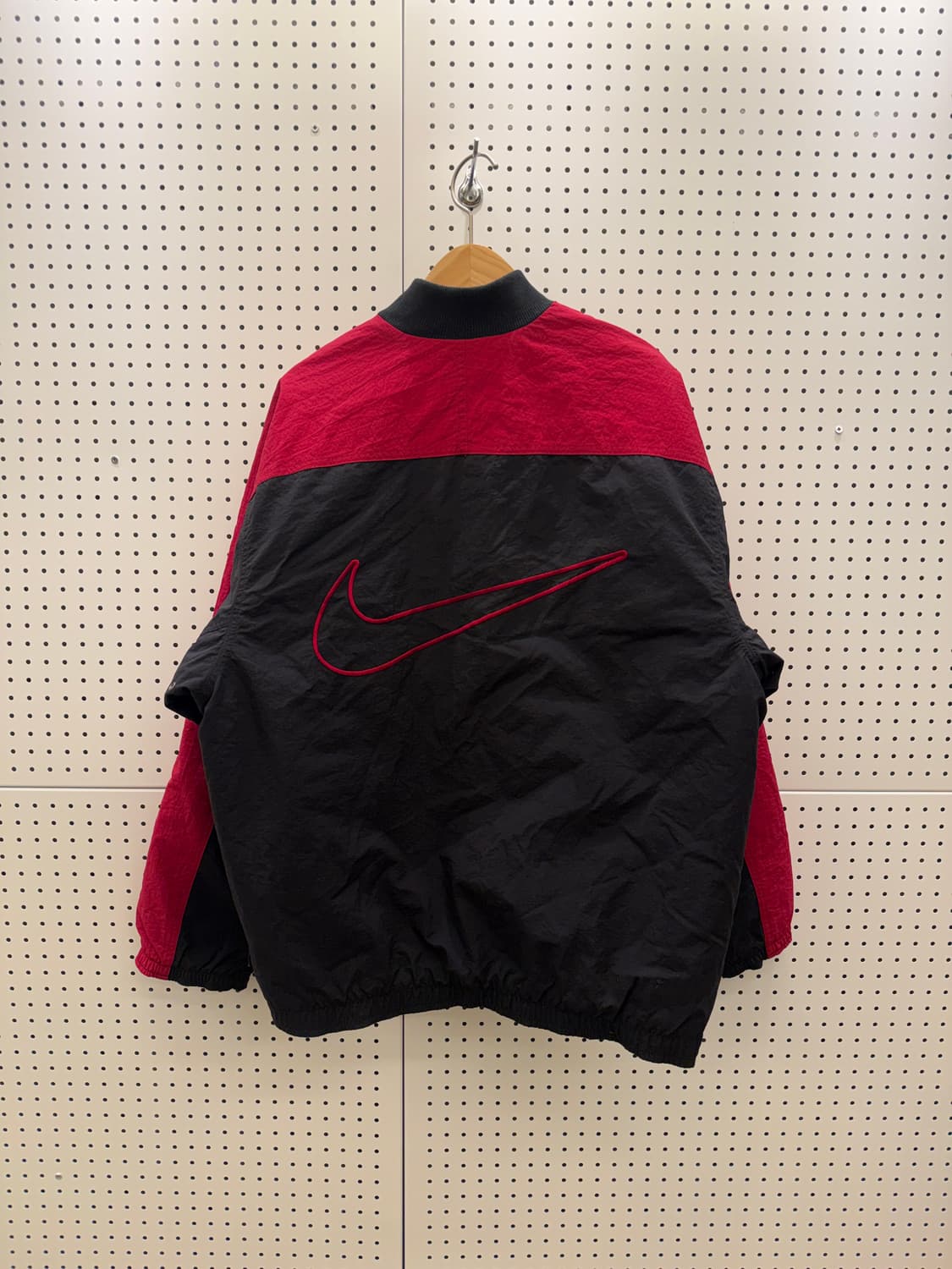 90s 나이키 빅스우시 올드스쿨 박시핏 우븐 자켓 U312 상품이미지3