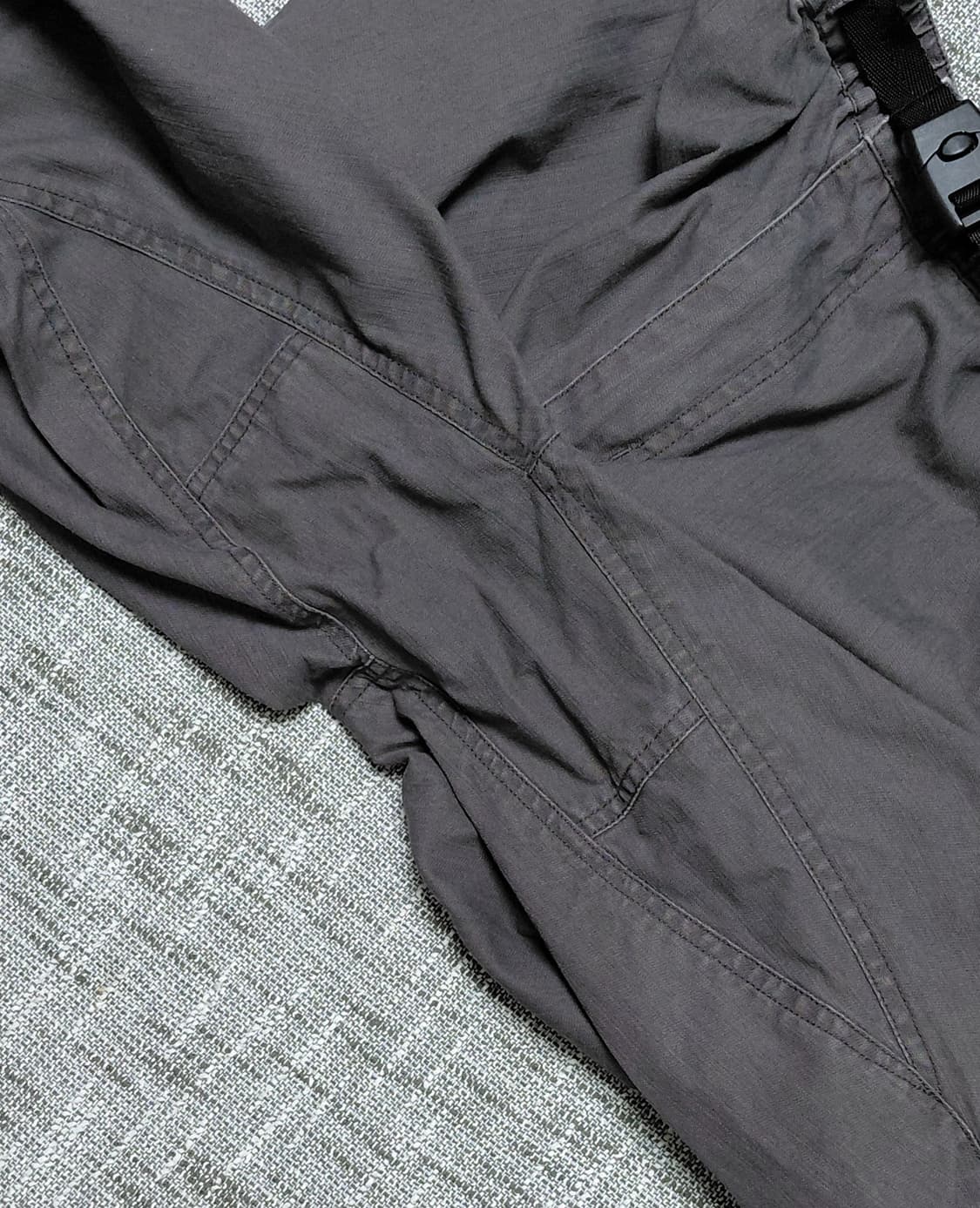 [M] 콜롬비아 빈티지 고프코어 웨빙벨트 카고 팬츠 차콜 상품이미지9