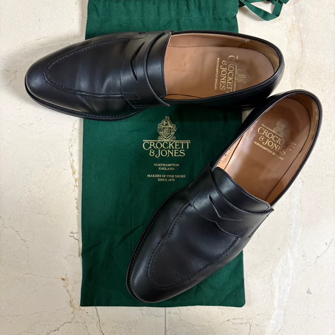 Crockett & Jones SYDNEY Leather Loafers  상품이미지1