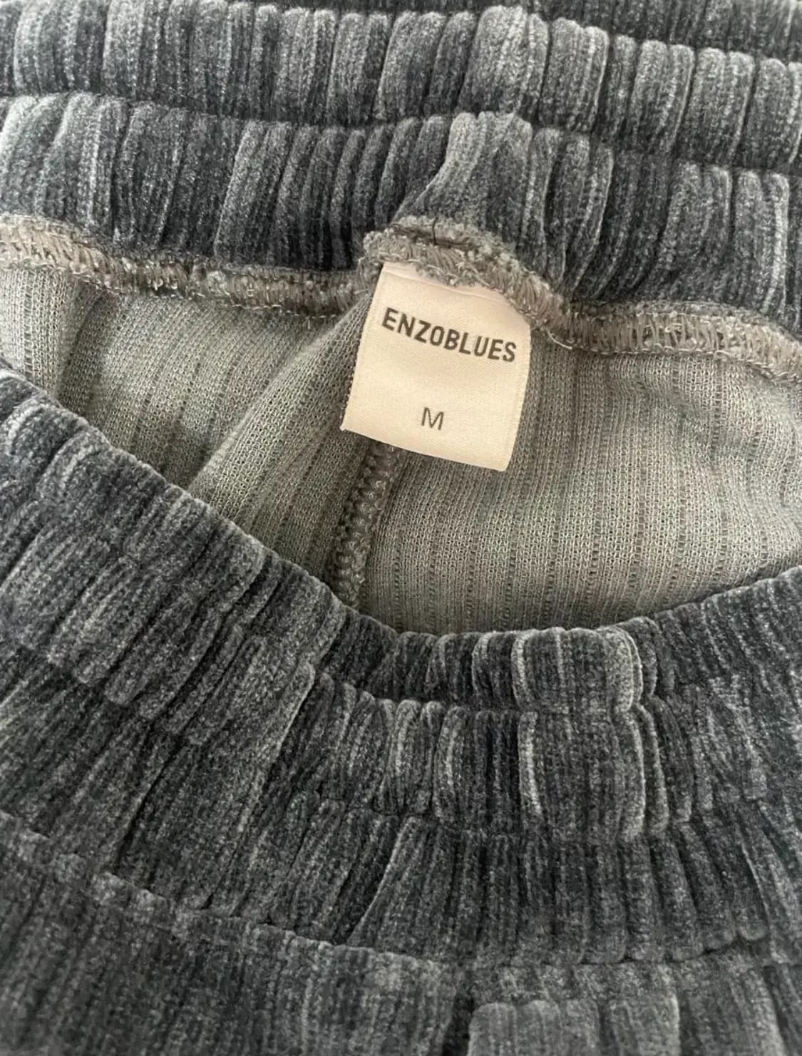 엔조블루스 벨벳 코듀로이 밴딩 부츠컷 팬츠 (Coastal Blue) 상품이미지4