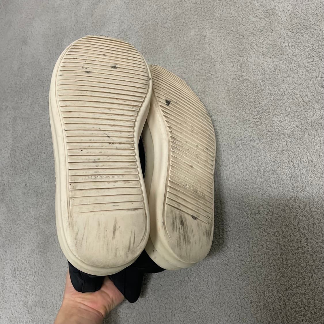 41) 릭오웬스 다크쉐도우 나일론 라몬즈 릭컨 하이 상품이미지4