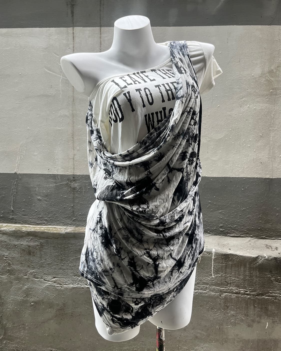 Ghost of Harlem draped tunic top 상품이미지1