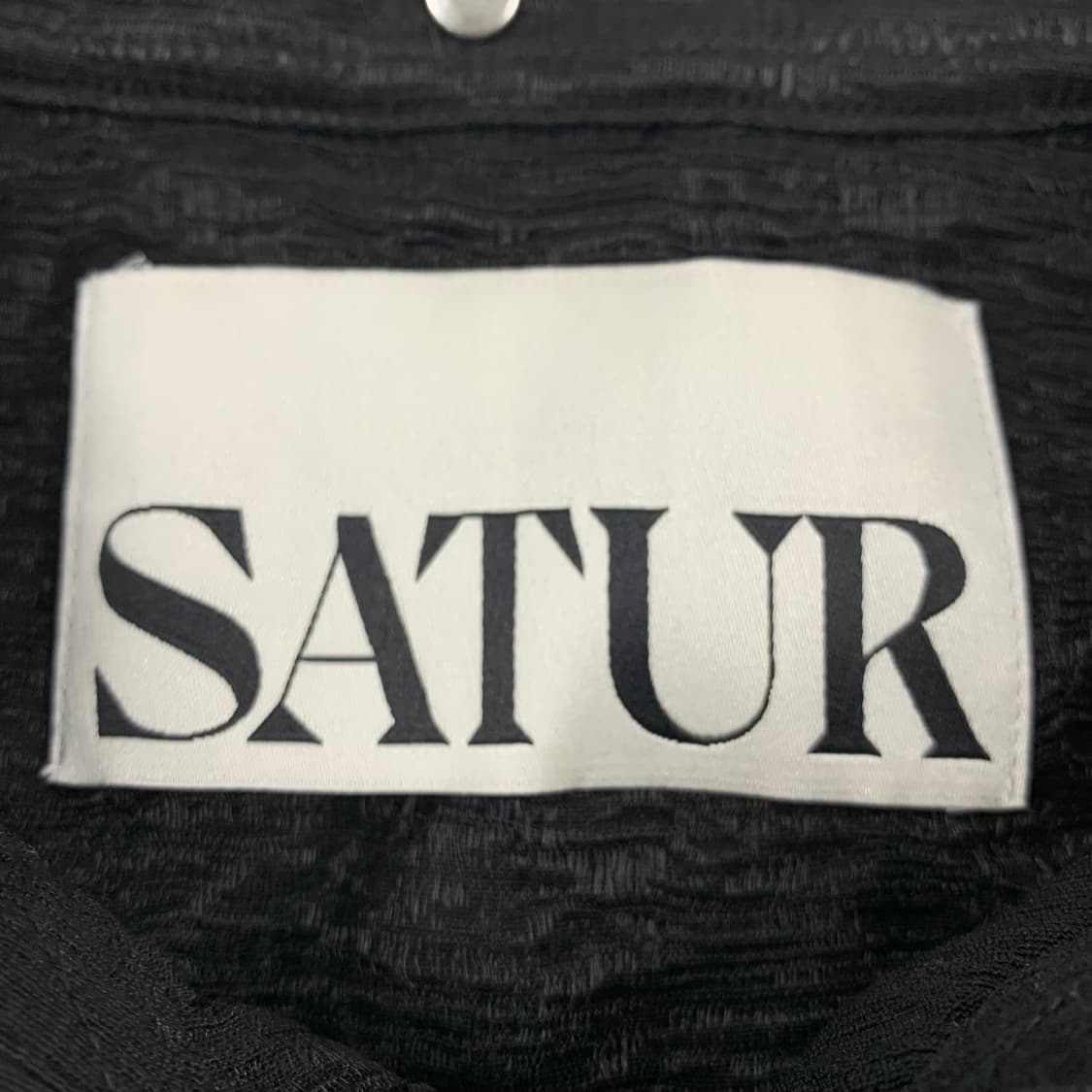 23SS 세터 레이온 크링클 오가닉 셔츠 블랙 상품이미지7