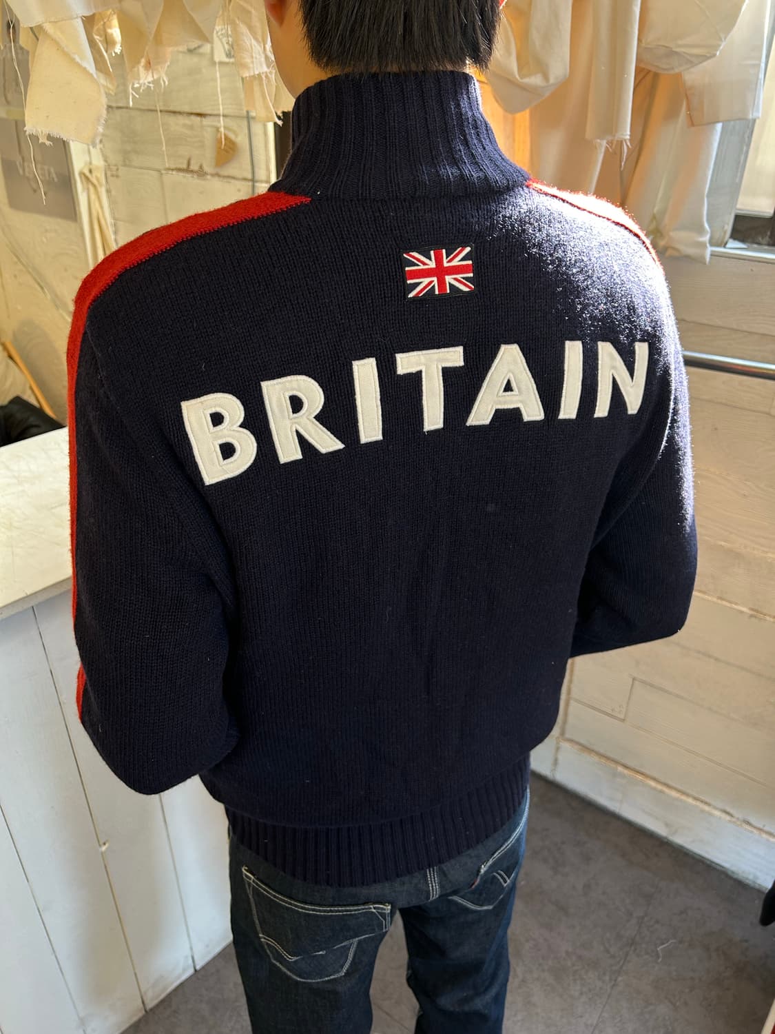 Polo Ralph Lauren Britain 니트 집업 상품이미지1