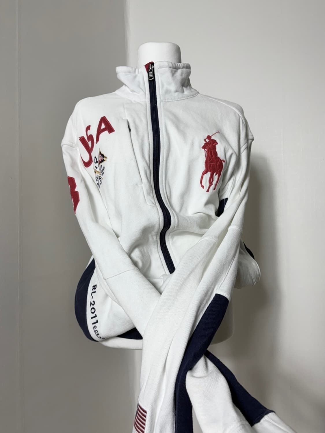 폴로 빅포니 레이싱 집업 상품이미지2