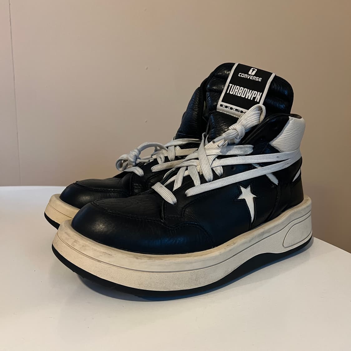 컨버스 x 릭 오웬스 다크쉐도우 터보웨폰 상품이미지1