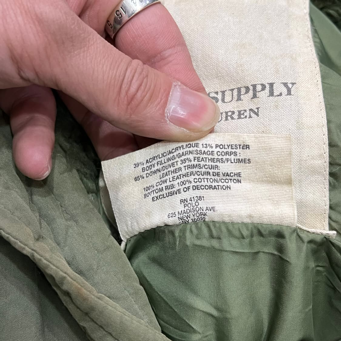  데님앤서플라이 퍼후드 베스트 y14545  상품이미지7