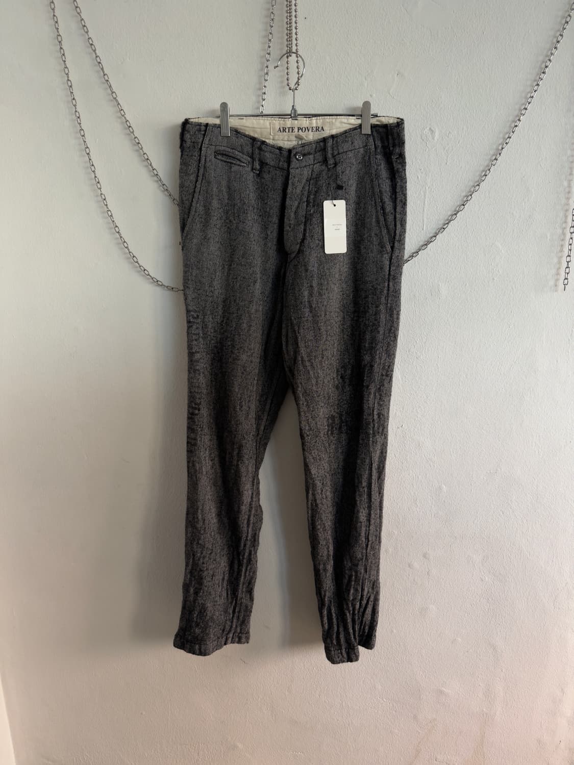 rare* 아르테 포베라 아티저널 축융 트라우져 상품이미지3