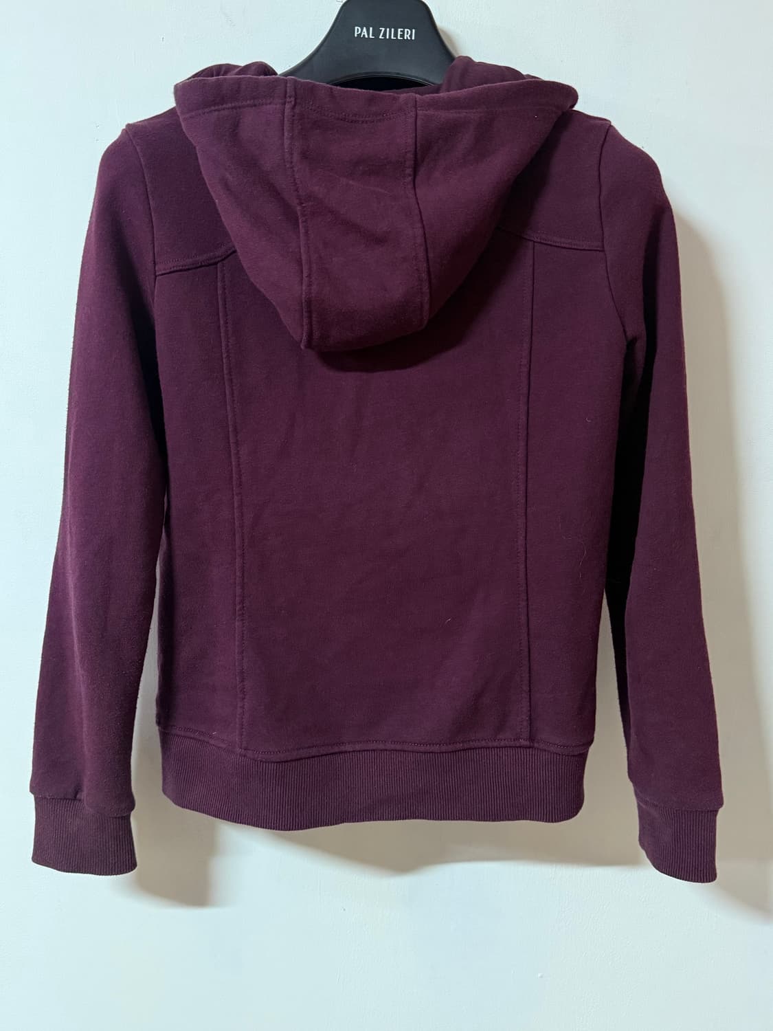 GUESS 게스 퍼플 빅로고 후드집업 Xs 상품이미지5