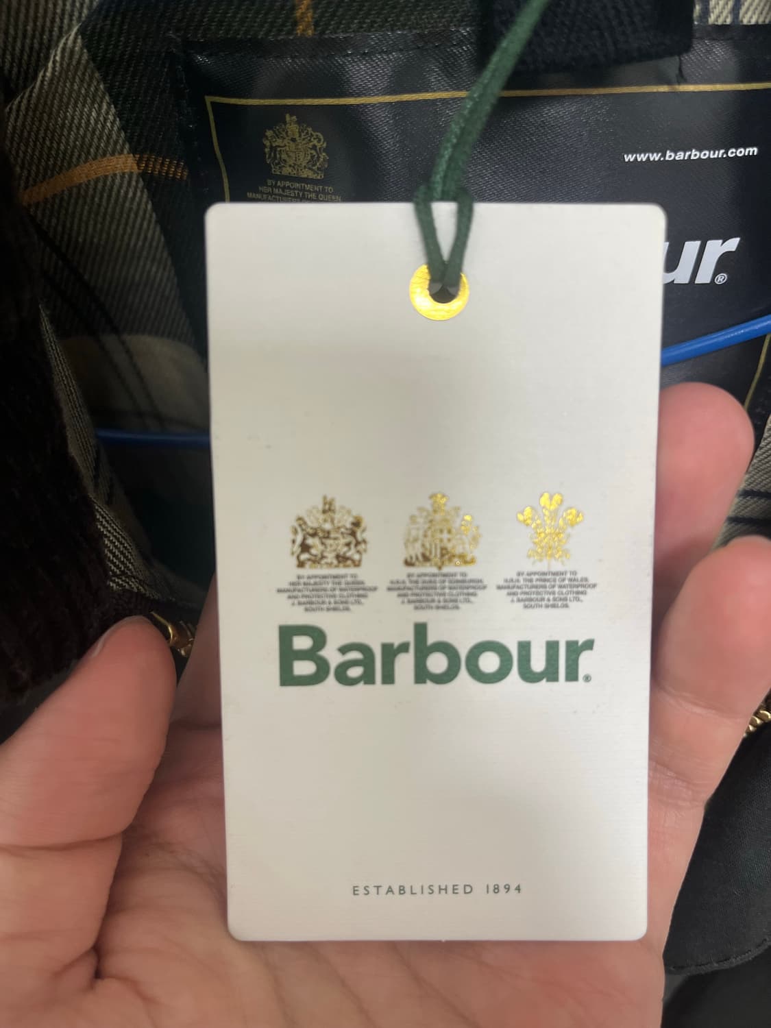 바버 비데일 세이지 새상품 상품이미지7