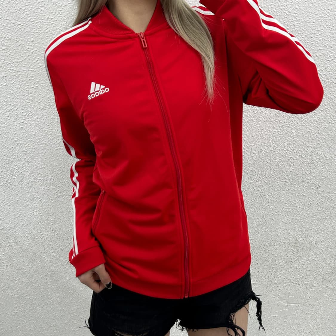 아디다스 에센셜 레드 트랙탑 XL 상품이미지2