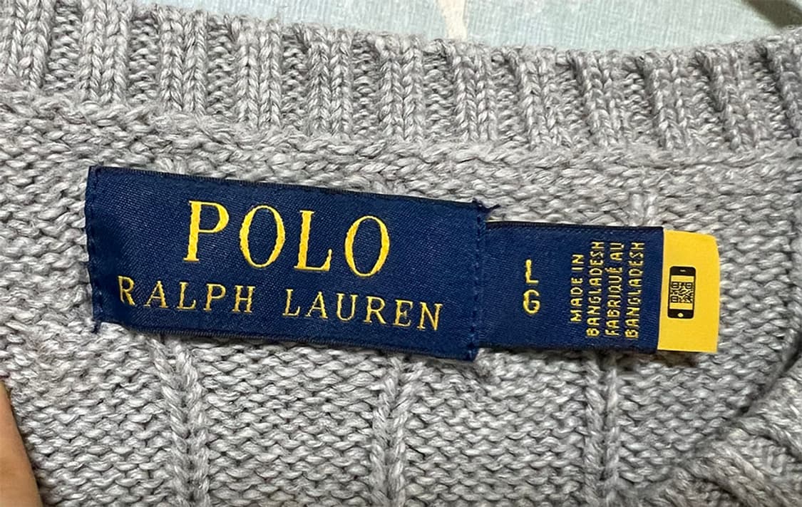 POLO 폴로 남자 꽈배기니트 기본 캐주얼 L 100  상품이미지3