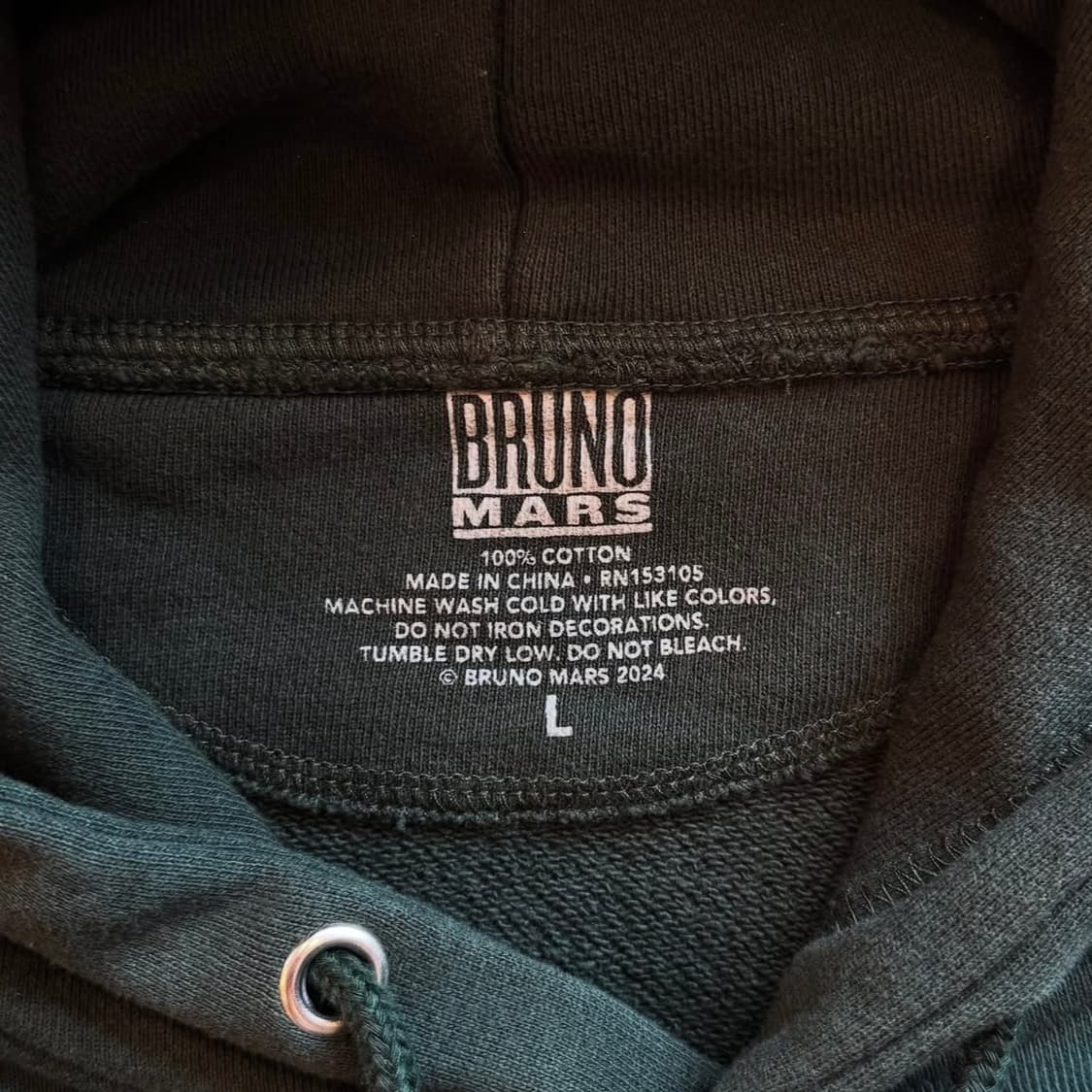 브루노마스 2024 재팬 투어 후디 상품이미지7