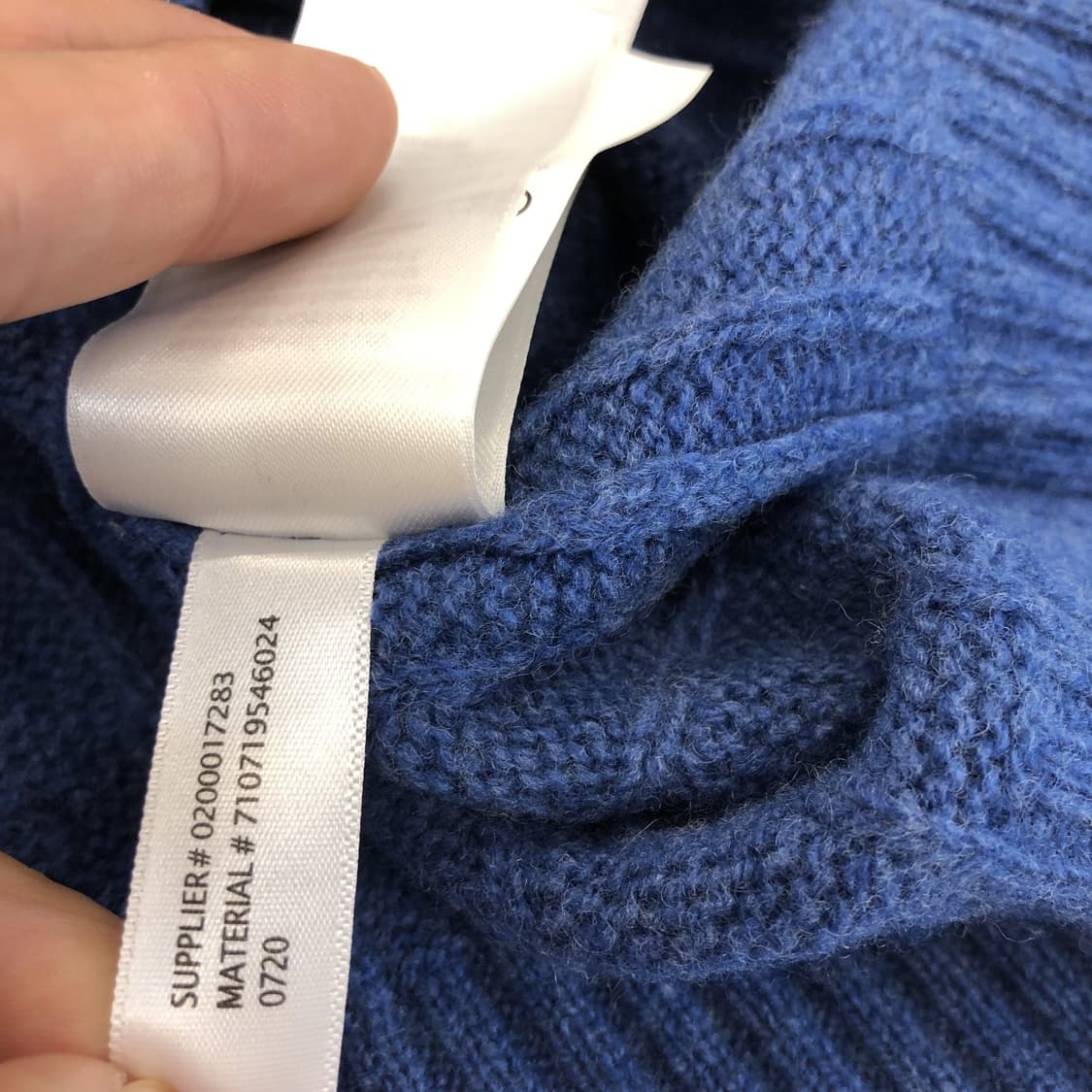 폴로 랄프로렌 캐시미어 케이블 꽈베기니트 L 상품이미지7