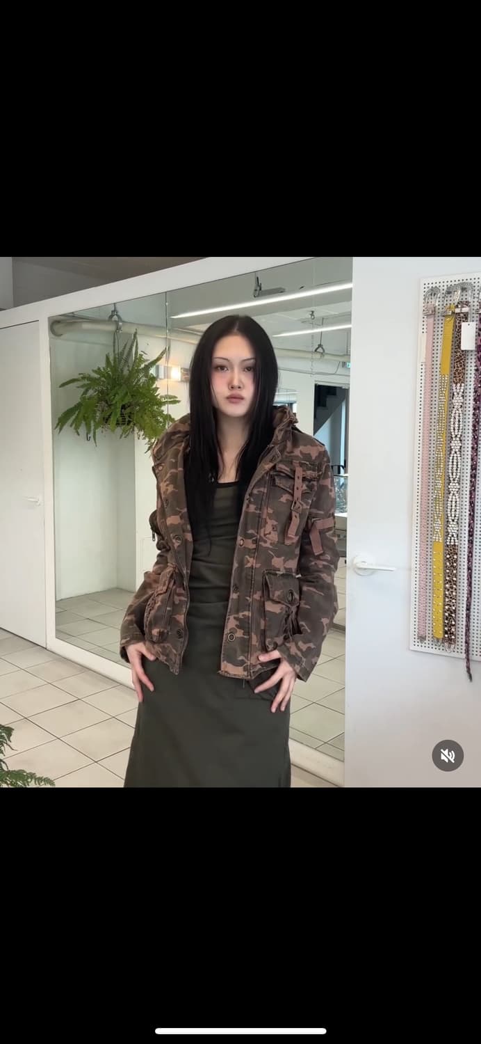 피조물빈티지 pijomul 카모 자켓 상품이미지2