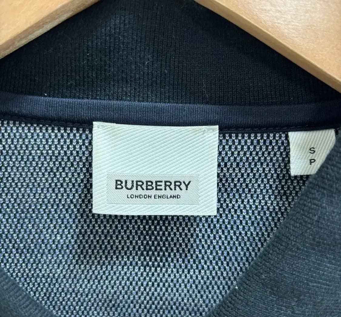 [S]버버리 체크 pk 카라티 상품이미지2