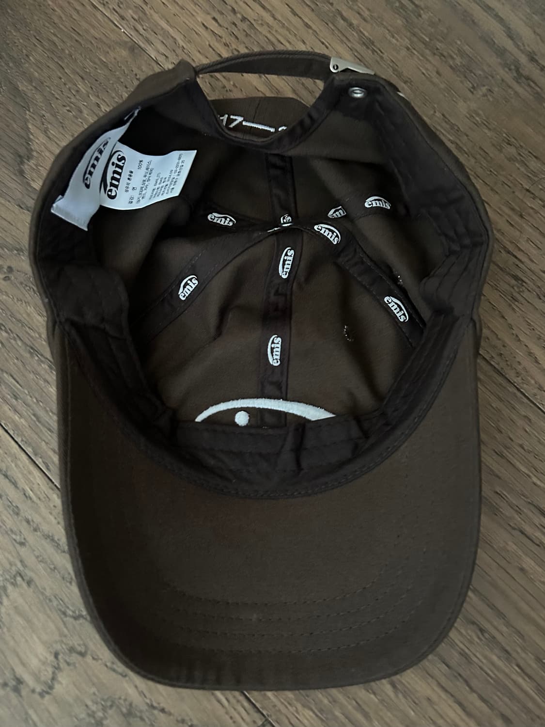 이미스 볼캡 브라운 상품이미지3