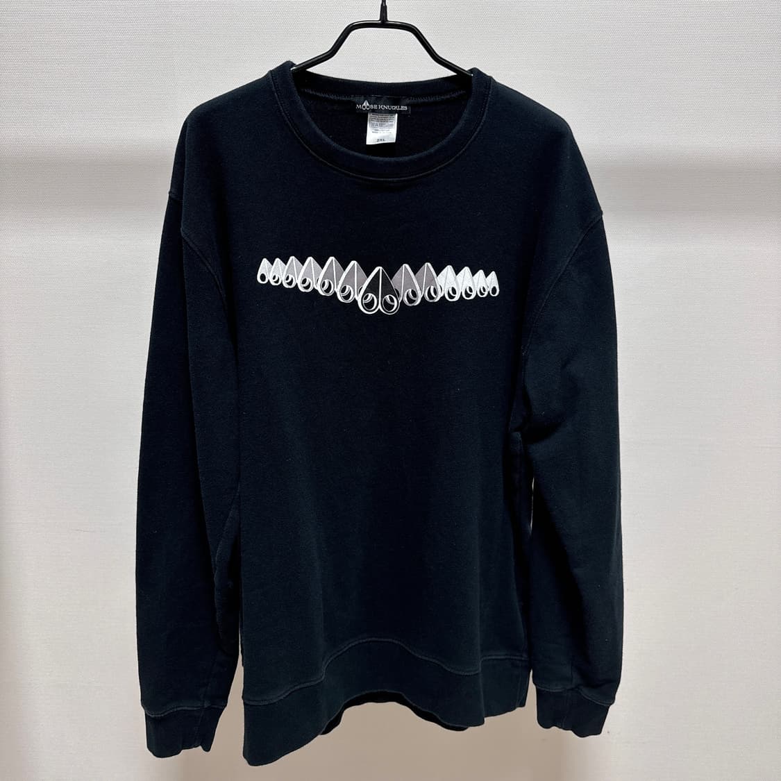 [2XL] 무스너클 멀티너클 프린팅 맨투맨 긴팔티 상품이미지1