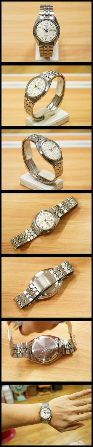 80s 세이코 5 아라비안 인덱스  7009-8270-p 오토매틱 시계 상품이미지2