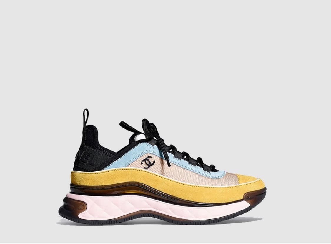 샤넬 믹스드파이버 스니커즈 36 상품이미지2