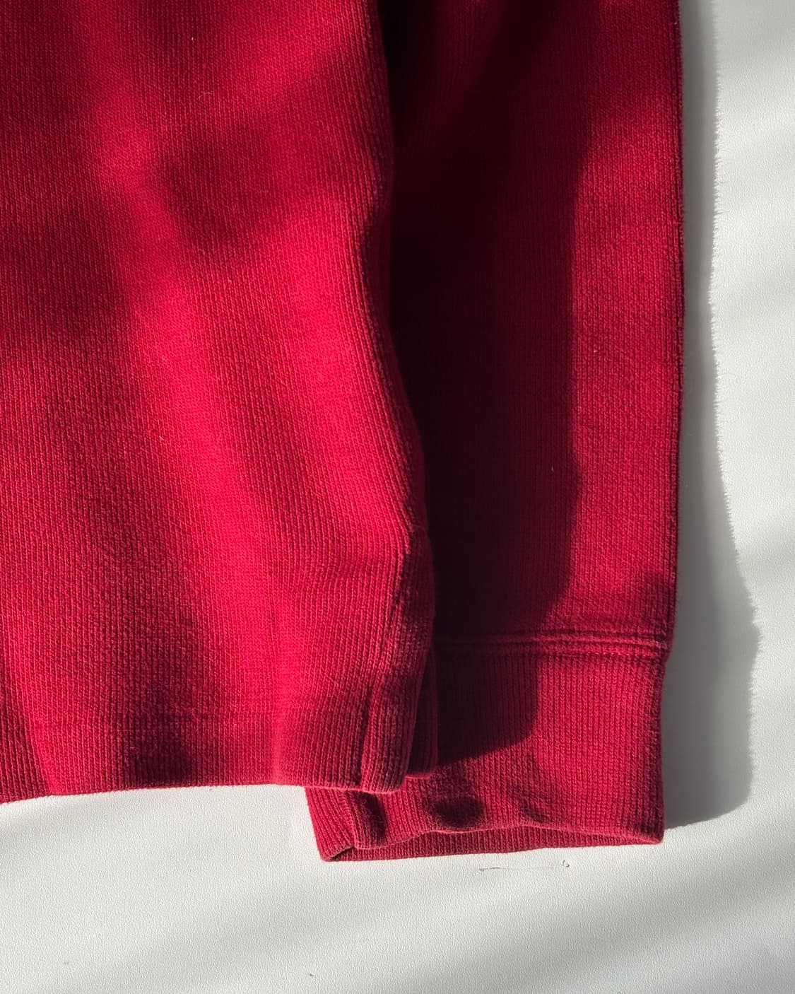 Polo 폴로 랄프로렌 코튼 레드컬러 하프집업 니트 상품이미지8