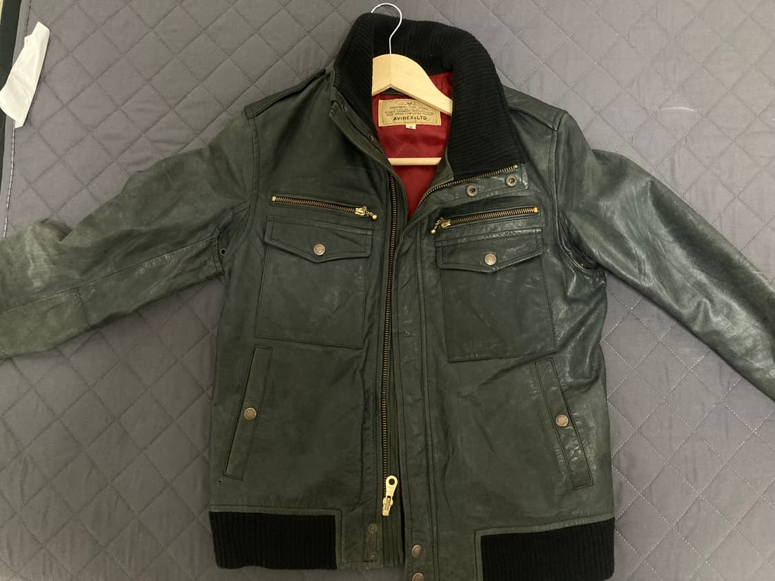 Avirex 가죽자켓 상품이미지2