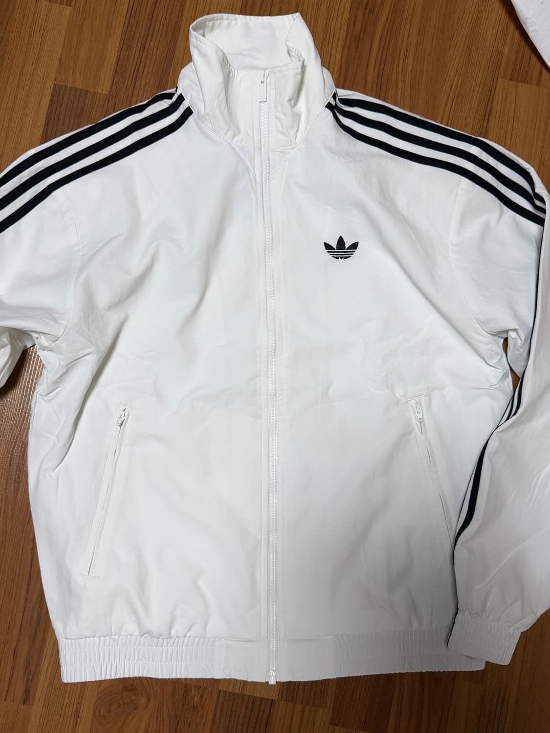 아디다스 우븐 트랙탑 화이트 KE1676 상품이미지1