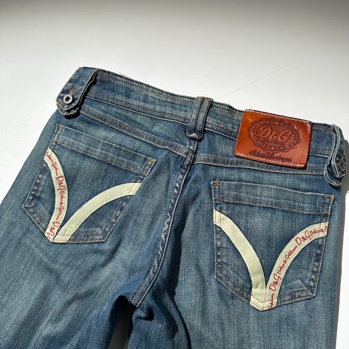 (매장판) 돌체 앤 가바나 D&G 부츠컷 데님 팬츠 상품이미지3