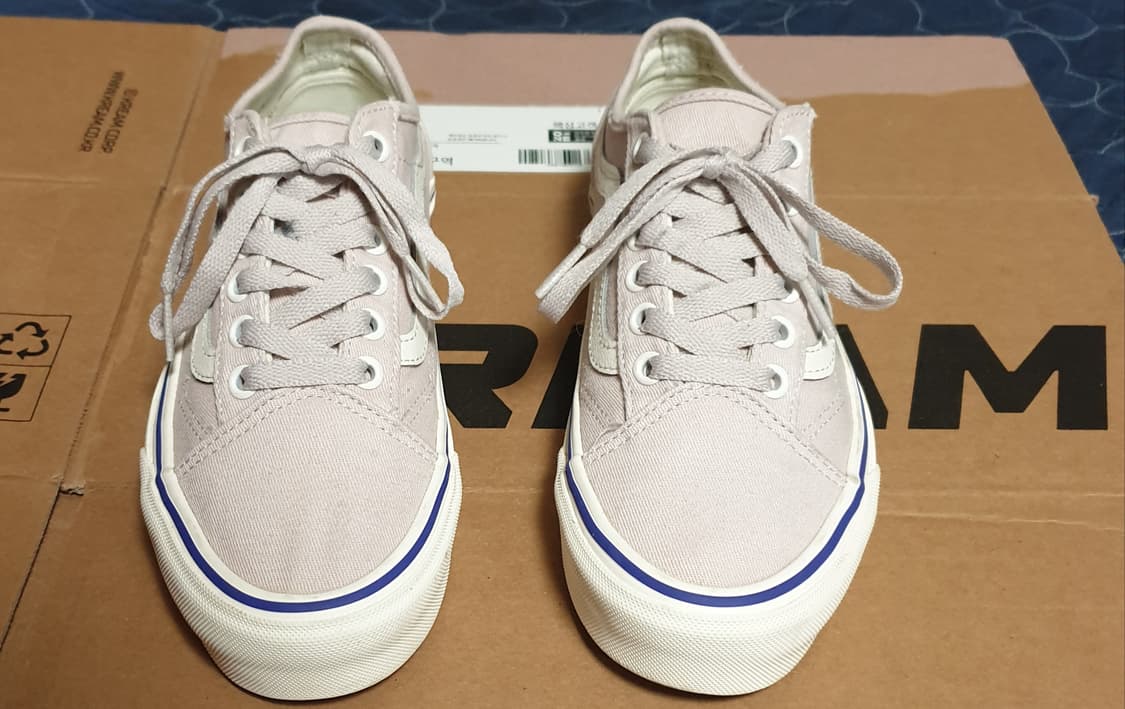 반스 스니커즈 라이트 핑크 (235) 상품이미지1