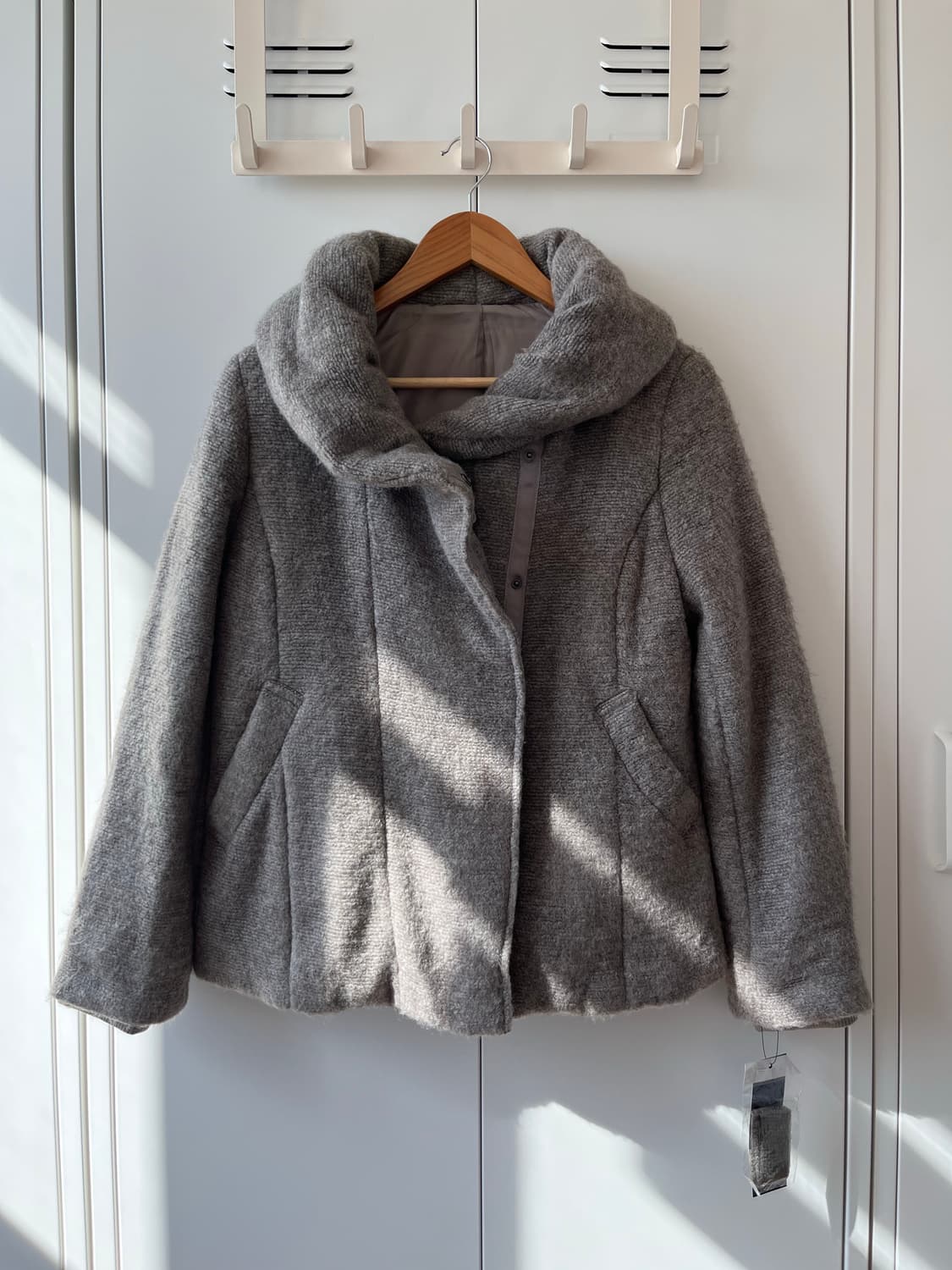 Blue label 만두 카라 시보리 패딩 점퍼 상품이미지5