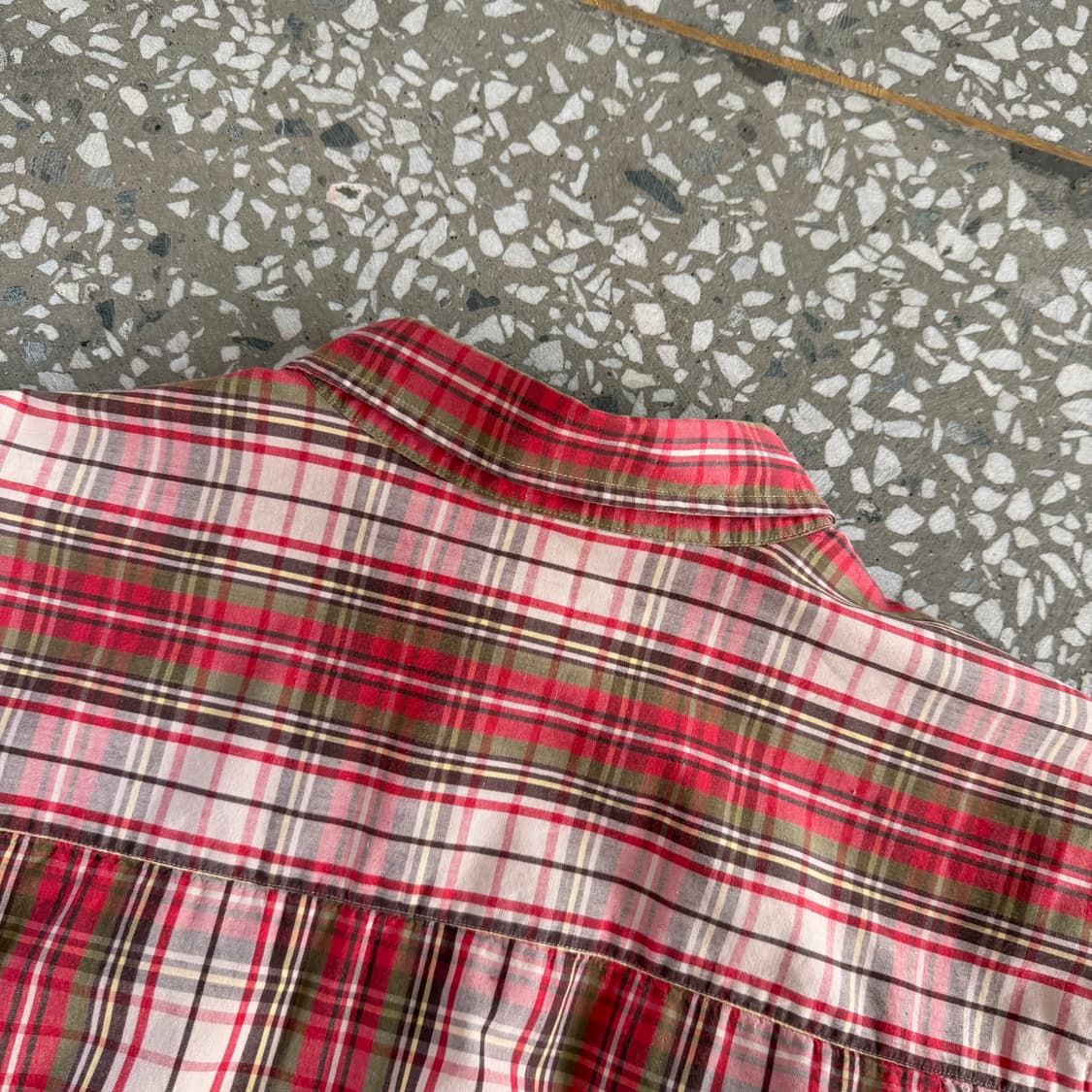 00s 올드 스투시 체크 셔츠 상품이미지7