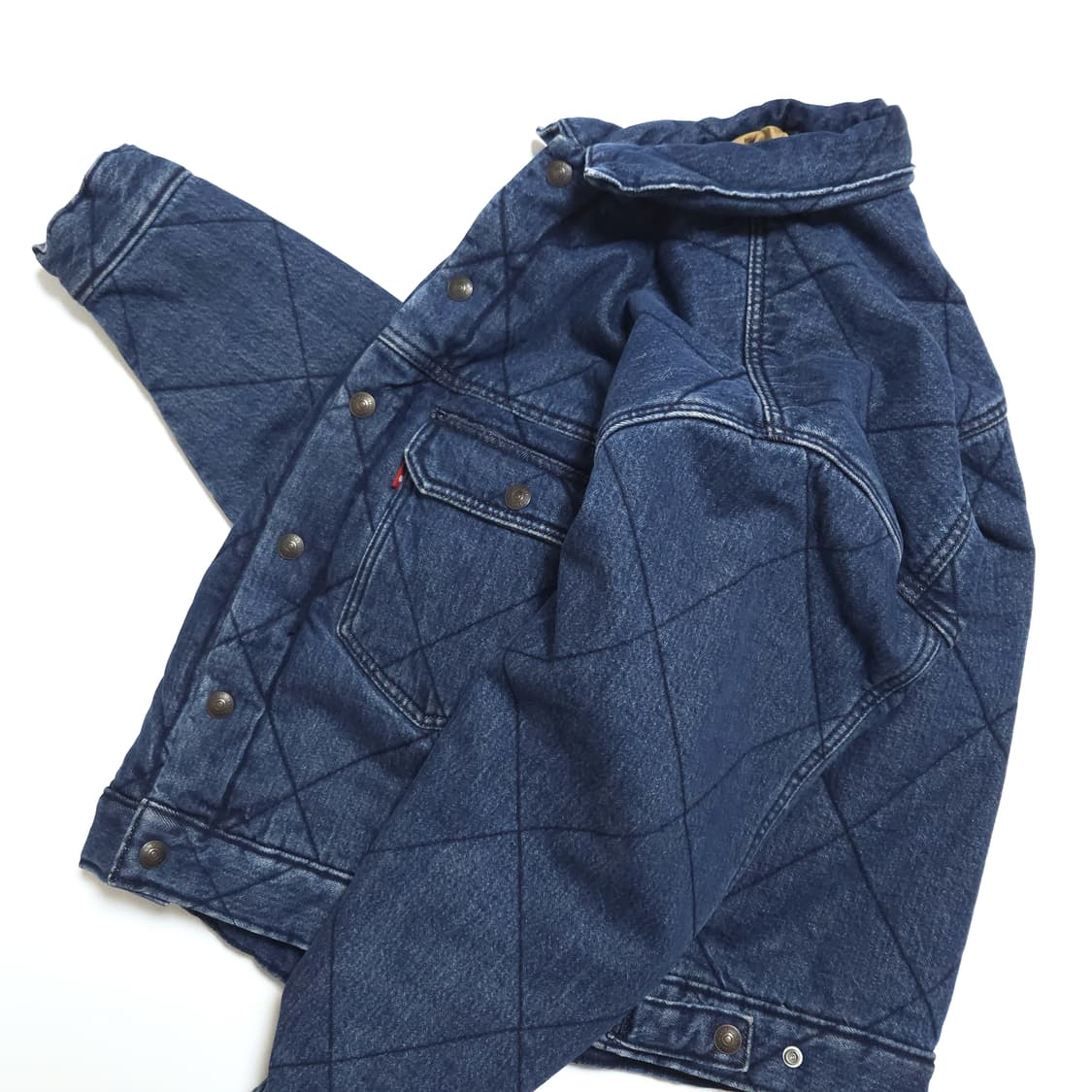 리바이스 Levis 헤비 퀄팅 데님 자켓 상품이미지3