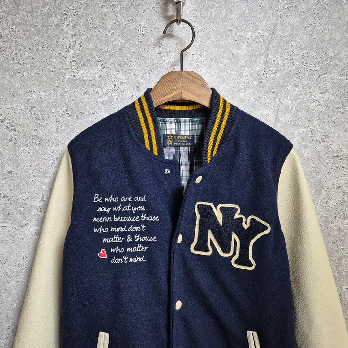 rivet&surge  varsity jacket 바시티 자켓 상품이미지3