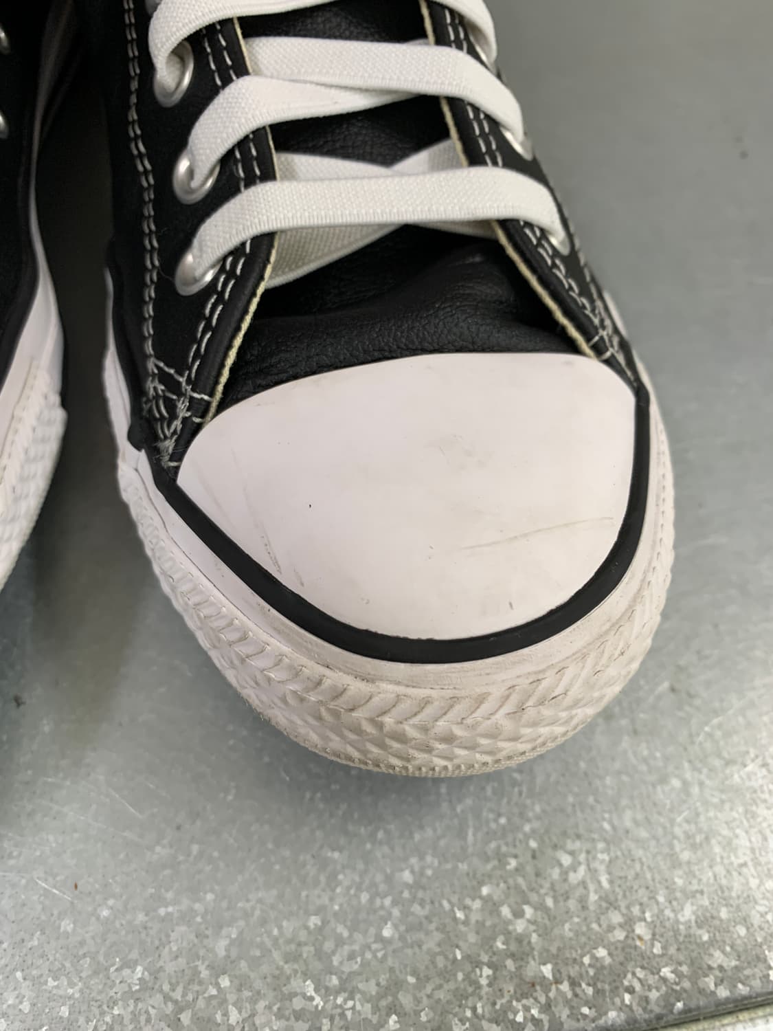 컨버스 올스타 레더 하이 블랙 280 상품이미지4