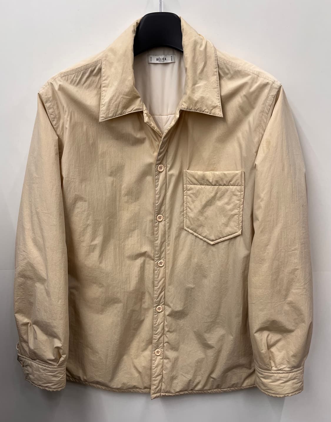 벨리에 Belier Atelier 패디드 셔켓 M 상품이미지1